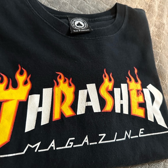 Thrasher Flame Mag T-shirt - Picture 3 of 4